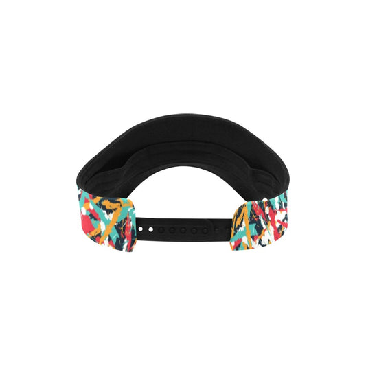 Splatter Print Design LKS304 Unisex Sun Visor