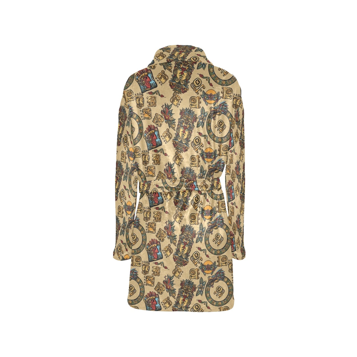 Totem Print Design LKS304 Women's Fleece Robe