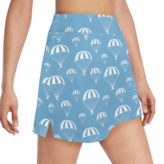 Skydiver Print Design LKS305 17" Golf & Pickleball Skort with Pockets