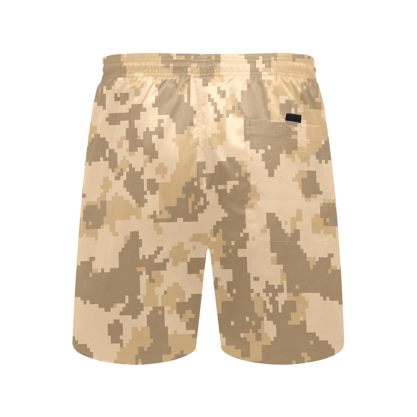 ACU Digital Desert Camouflage Men's Swim Trunks Beach Shorts