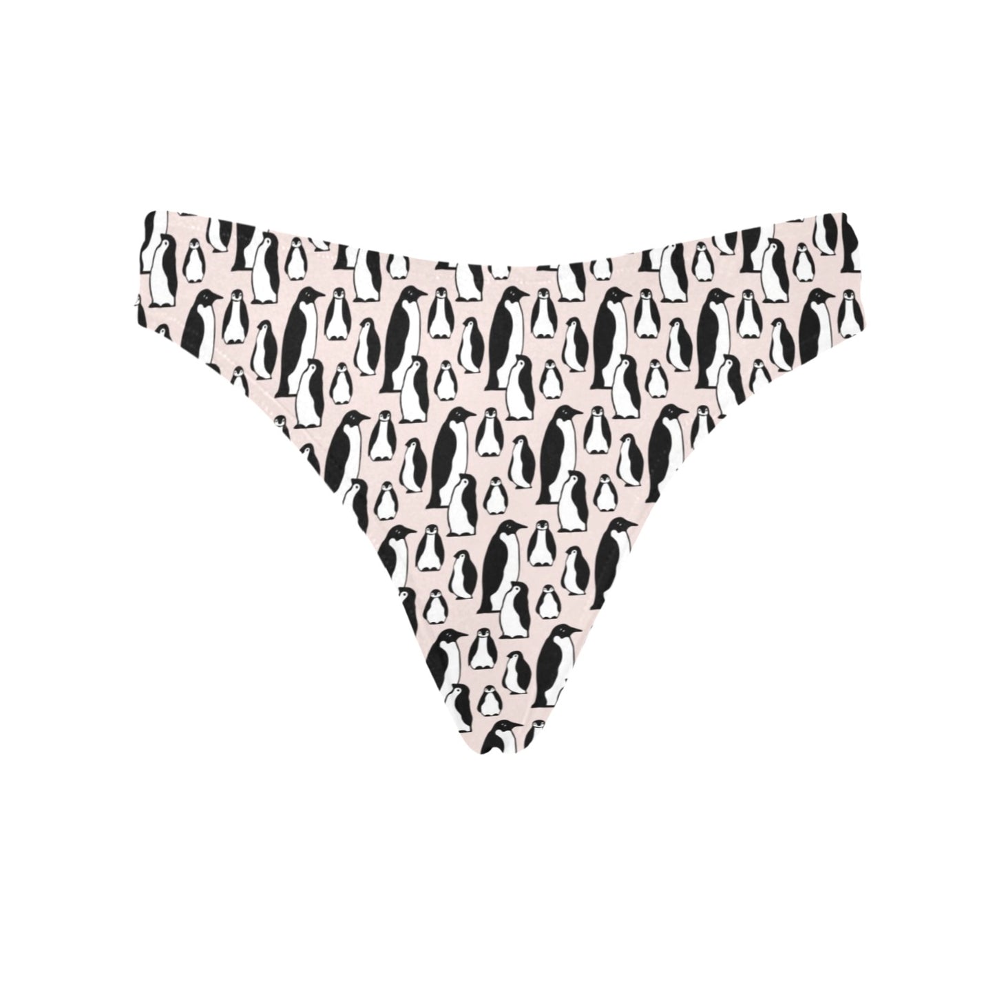 Penguin Themed Women's Thongs