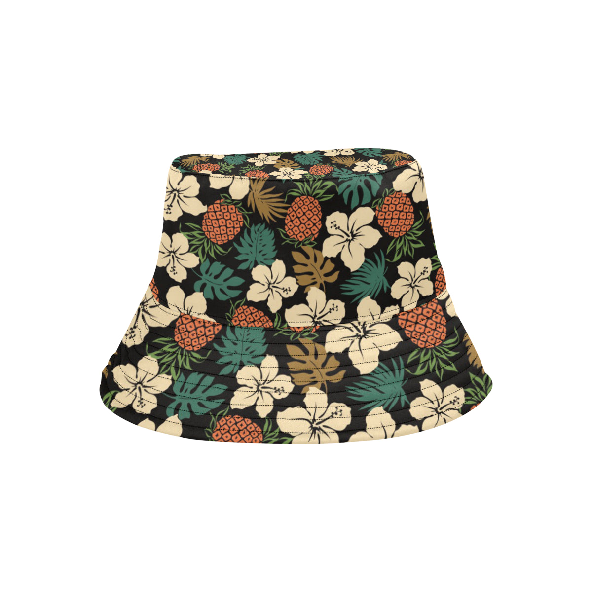Hawaiian Themed Pattern Print Design H08 Unisex Bucket Hat