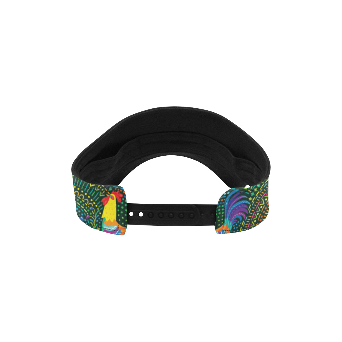 Rooster Pattern Print Design A01 Unisex Sun Visor