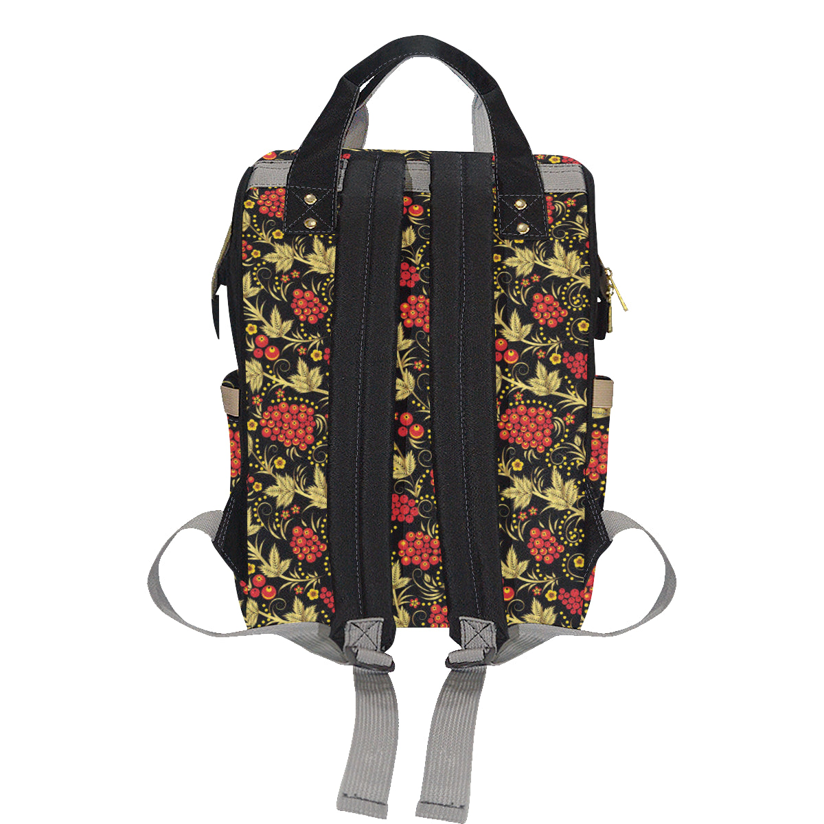 Cranberry Pattern Print Design CB02 Diaper Bag Backpack