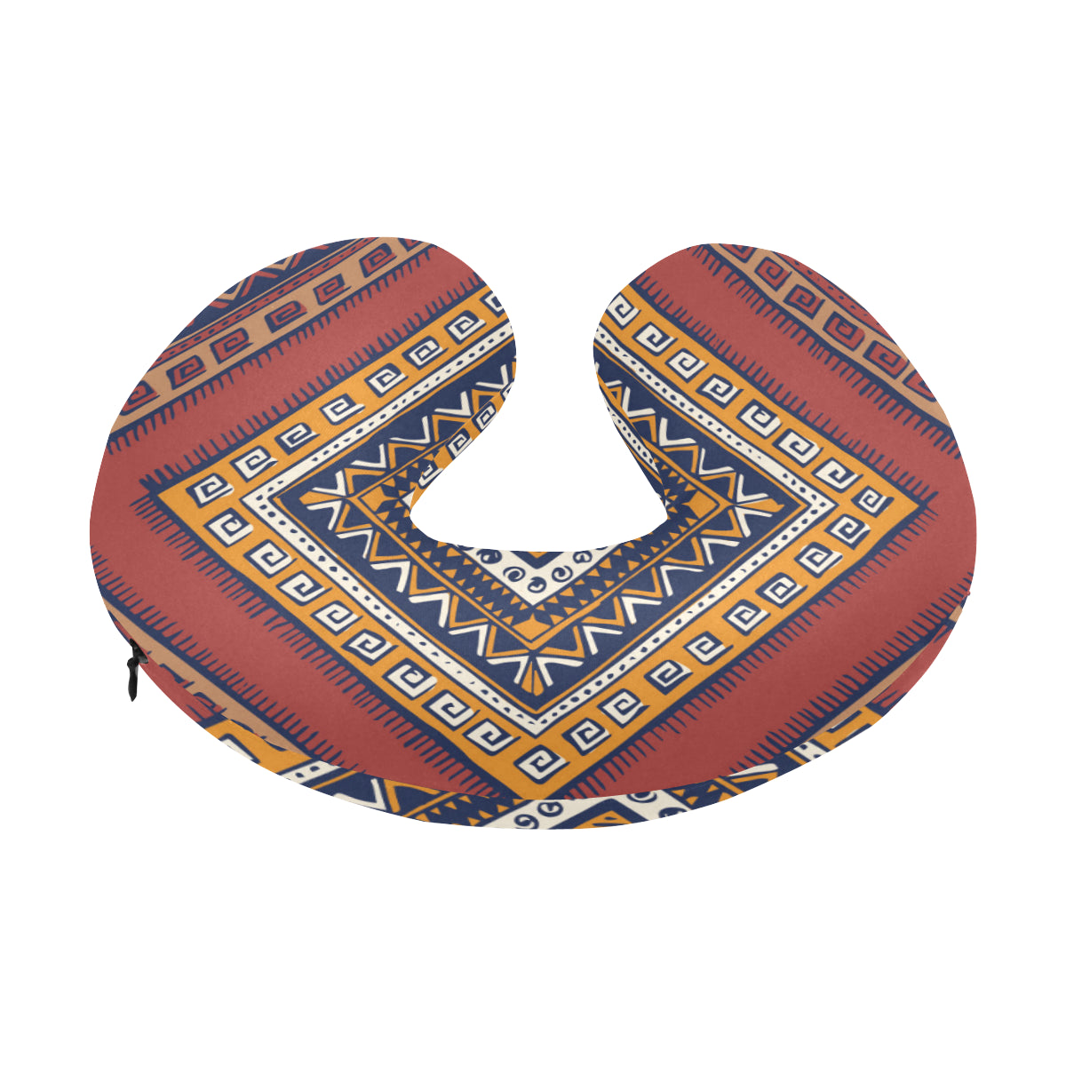 Native Pattern Print Design A06 U-Shaped Travel Neck Pillow