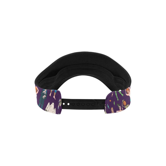 Creepy Zombie Print Design LKS302 Unisex Sun Visor
