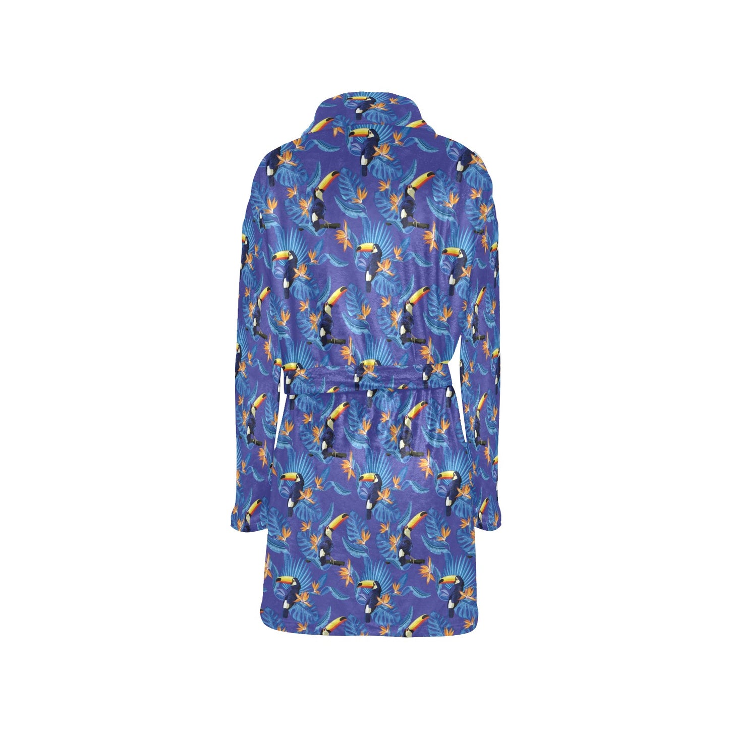 Toucan Print Design LKS306 Women's Fleece Robe