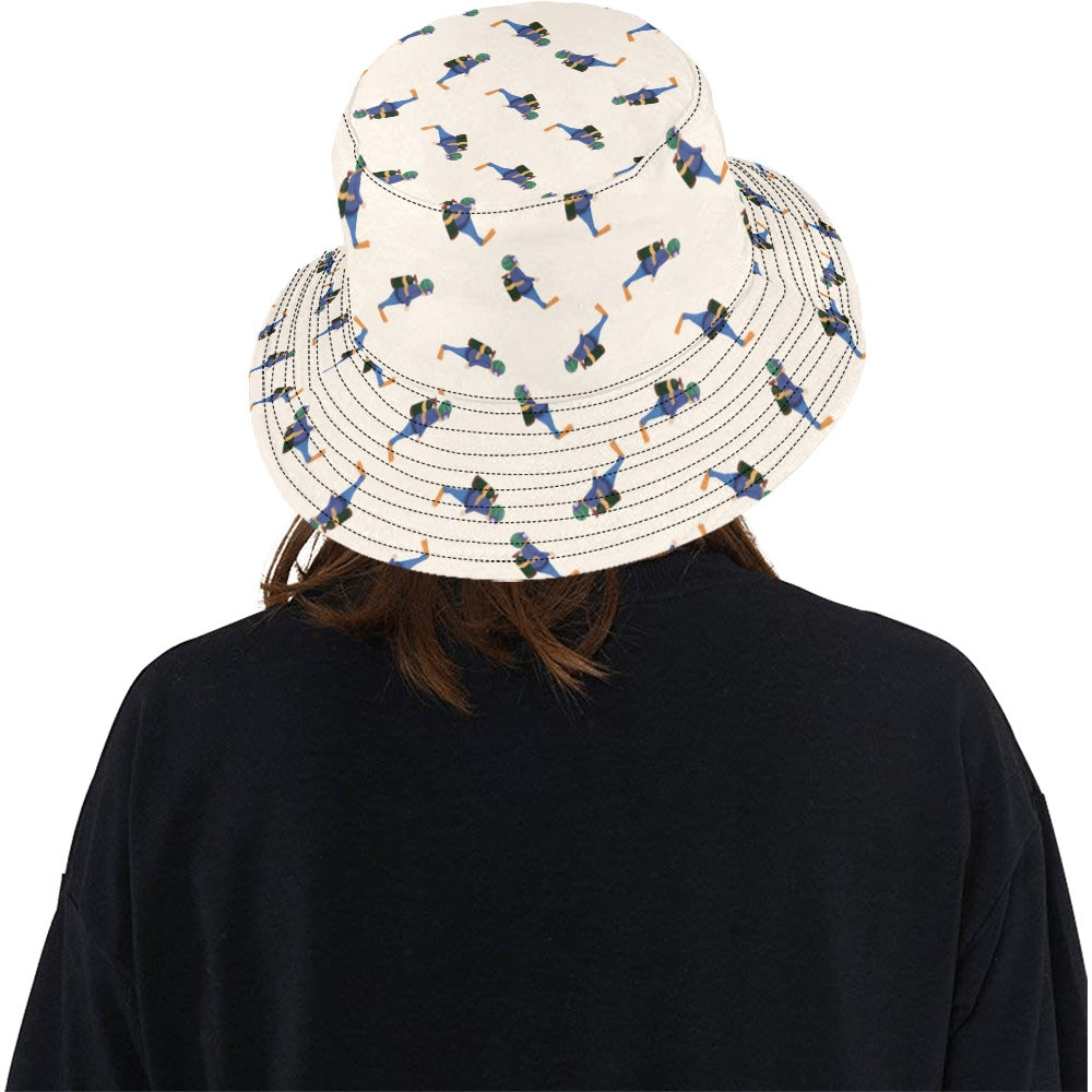 Scuba Driver Print Design LKS301 Unisex Bucket Hat