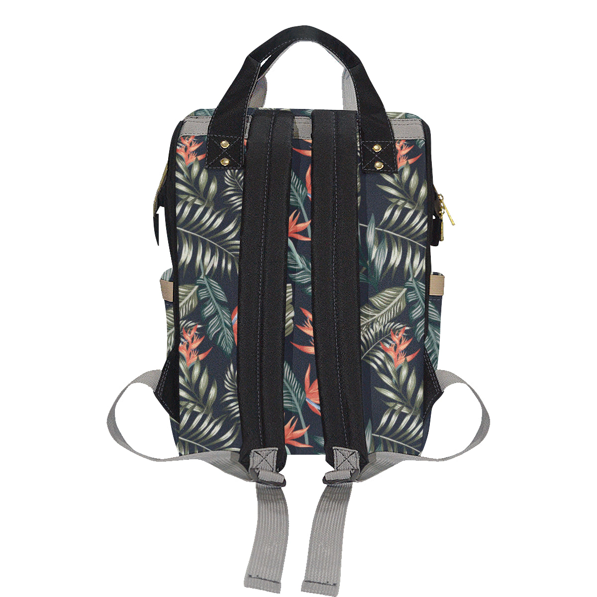 Bird Of Paradise Pattern Print Design BOP02 Diaper Bag Backpack