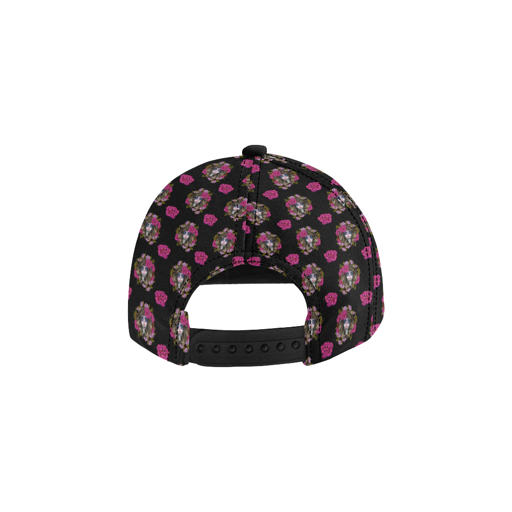 Day of the Dead Makeup Girl Snapback Cap