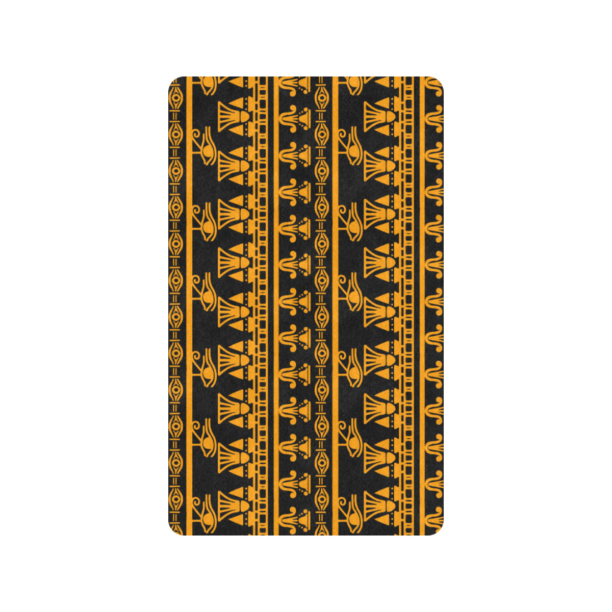 Eye of Horus Tribal Egypt Pattern Rubber Doormat