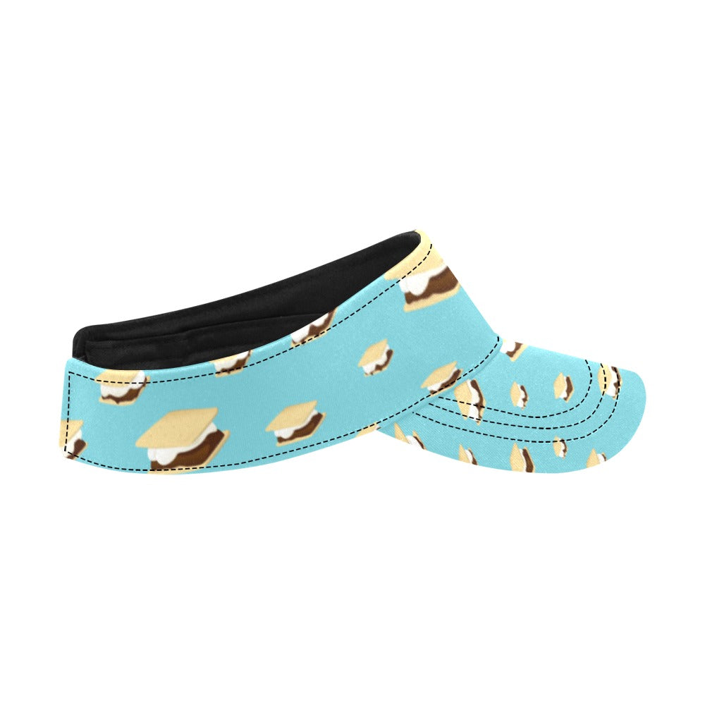 S_Mores Print Design LKS302 Unisex Sun Visor