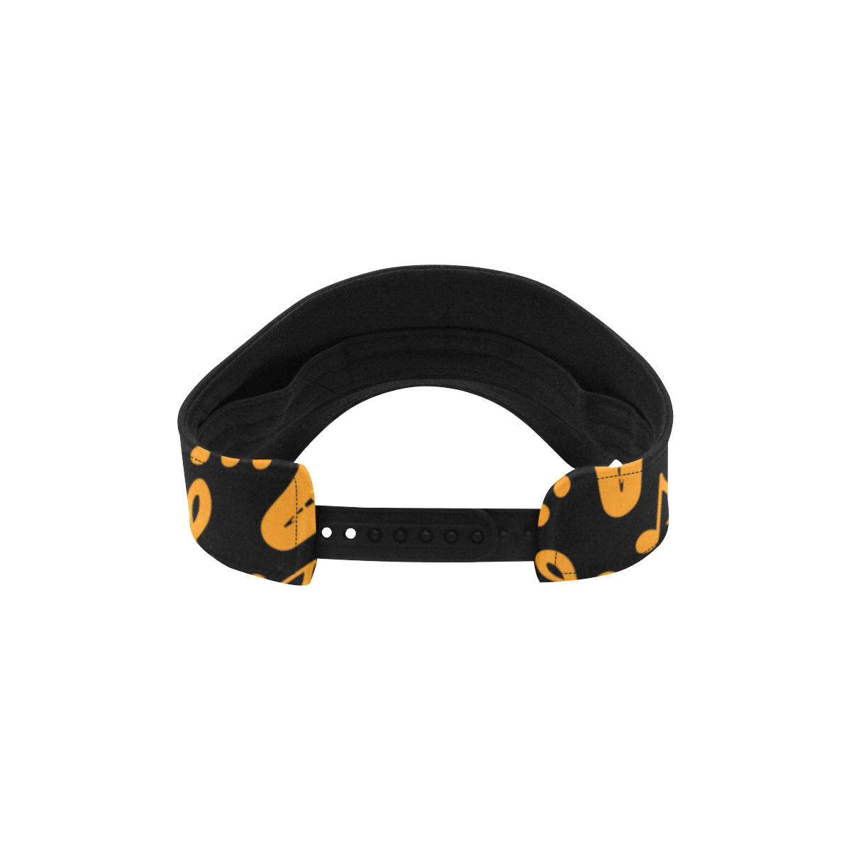 Saxophone Pattern Print Design 02 Unisex Sun Visor