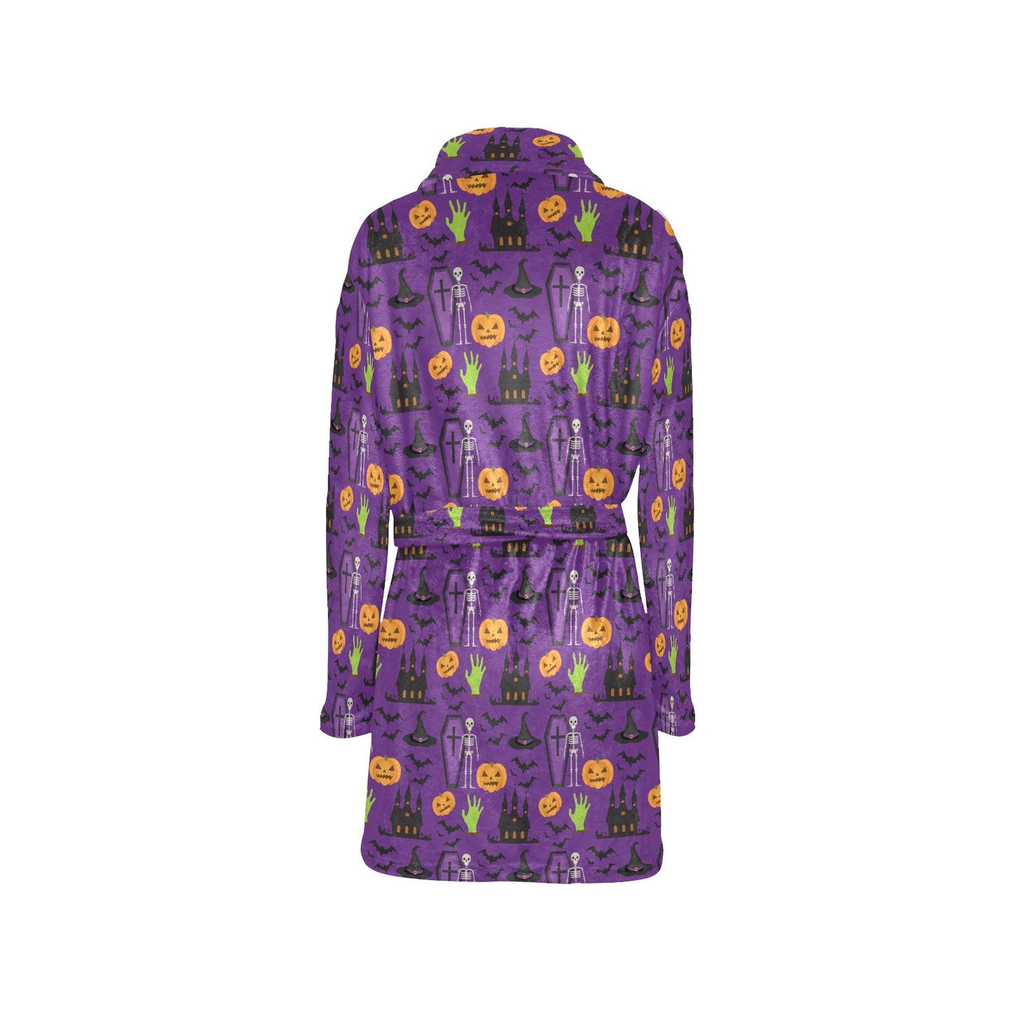 Halloween Print Design LKS403 Women's Fleece Robe