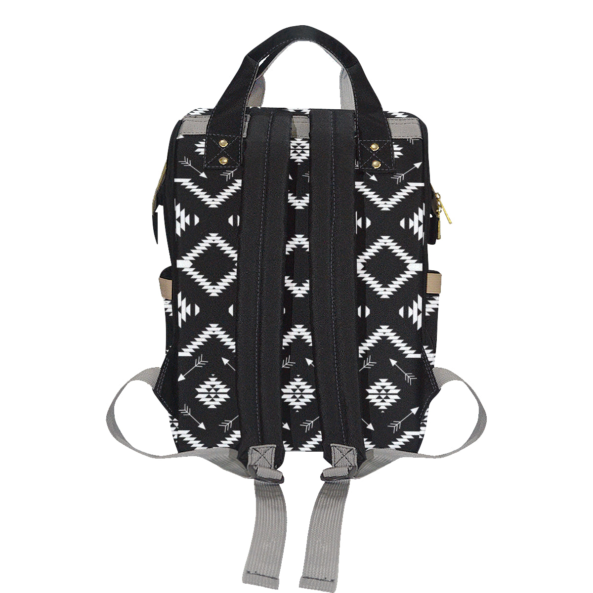 Native Pattern Print Design A04 Diaper Bag Backpack