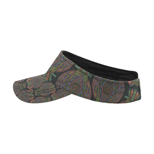 Owl Pattern Print Design A05 Unisex Sun Visor