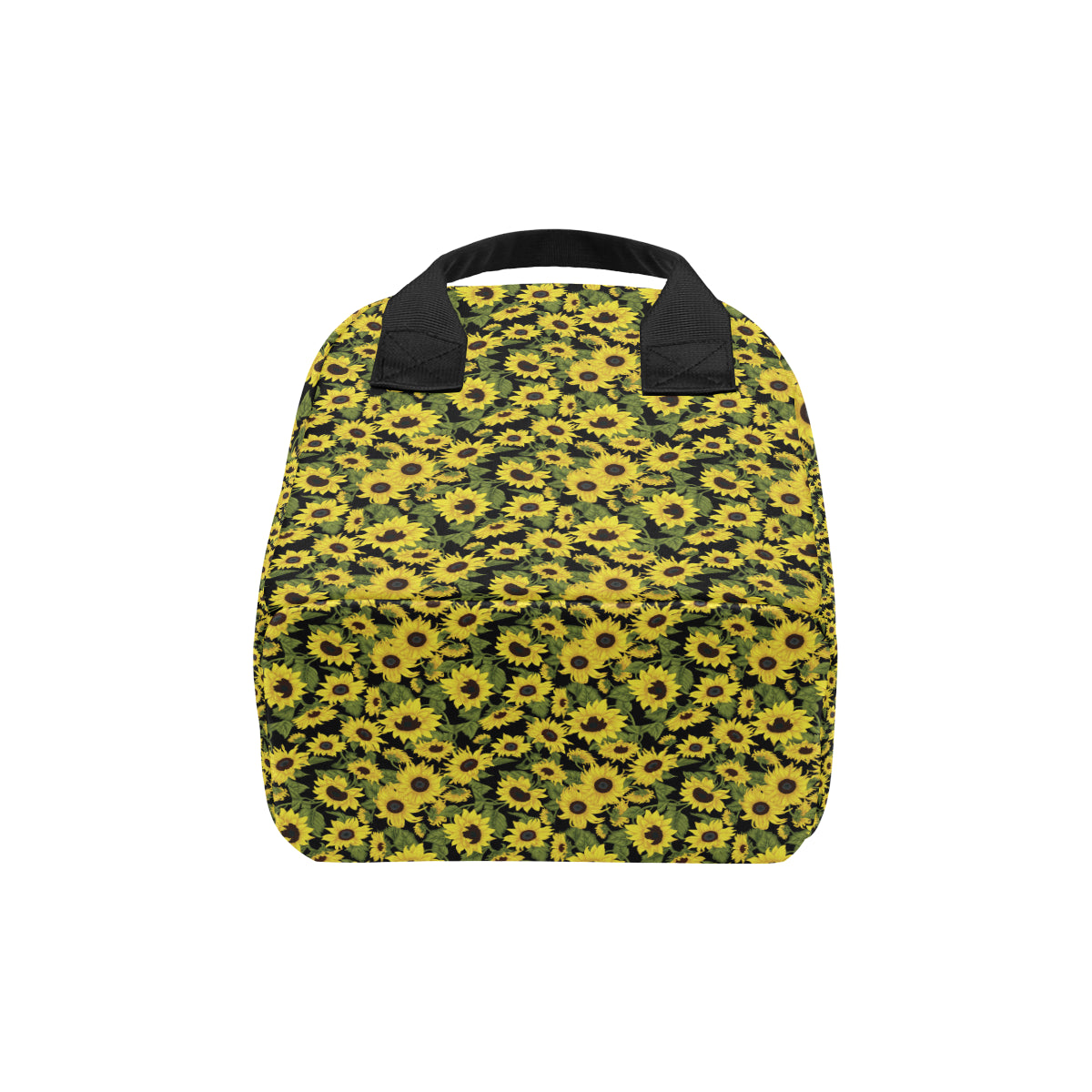 Sunflower Fresh Bright Color Print Insulated Lunch Bag