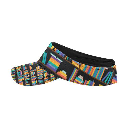 Book Pattern Print Design 05 Unisex Sun Visor