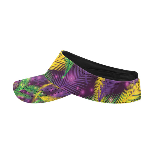 Mardi Gras Pattern Print Design 09 Unisex Sun Visor