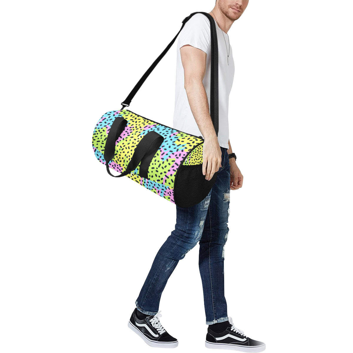 90s Pattern Print Design 2 Duffel Bag