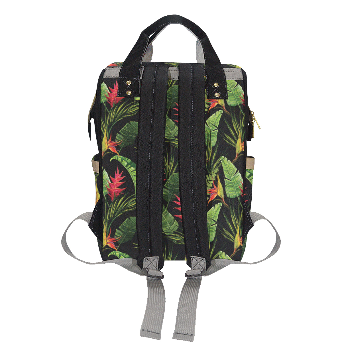 Bird Of Paradise Pattern Print Design BOP010 Diaper Bag Backpack