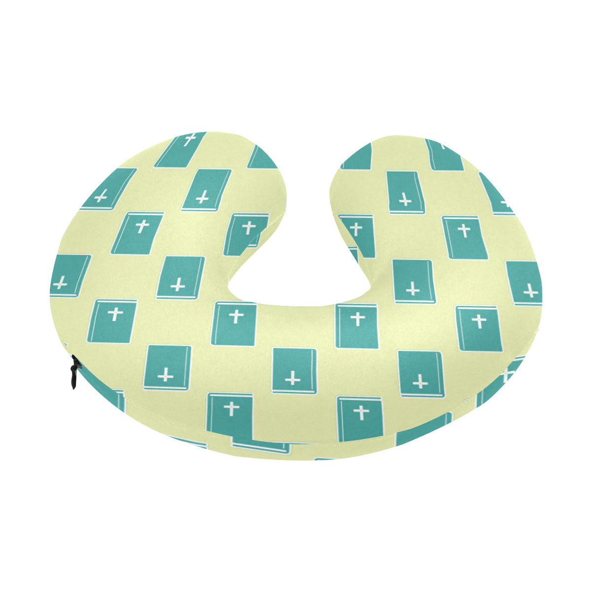 Bible Pattern Print Design 04 U-Shaped Travel Neck Pillow