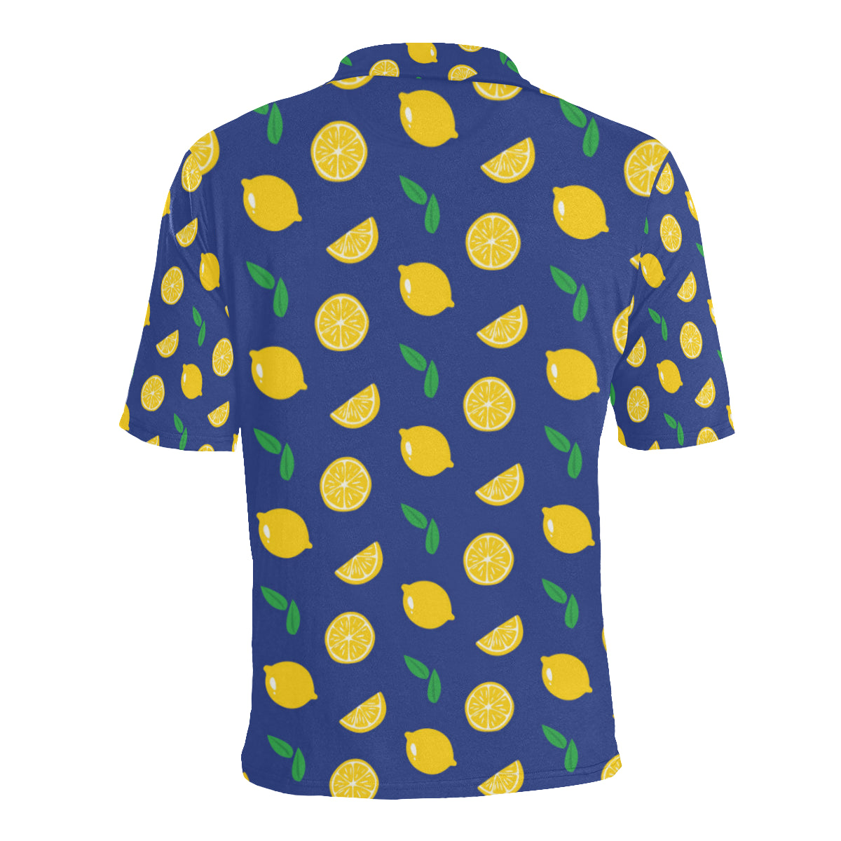 Citrus Pattern Print Design 02 Men Polo Shirt
