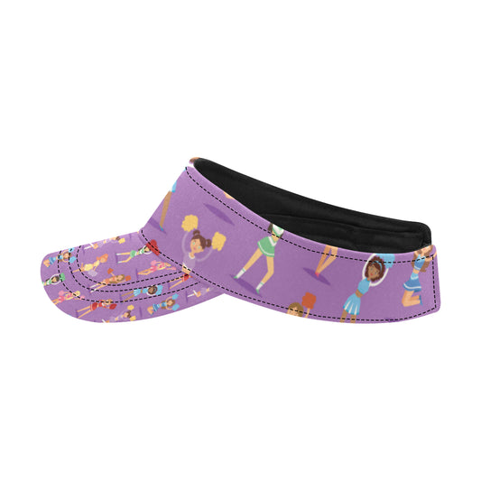 Cheerleader Pattern Print Design 02 Unisex Sun Visor