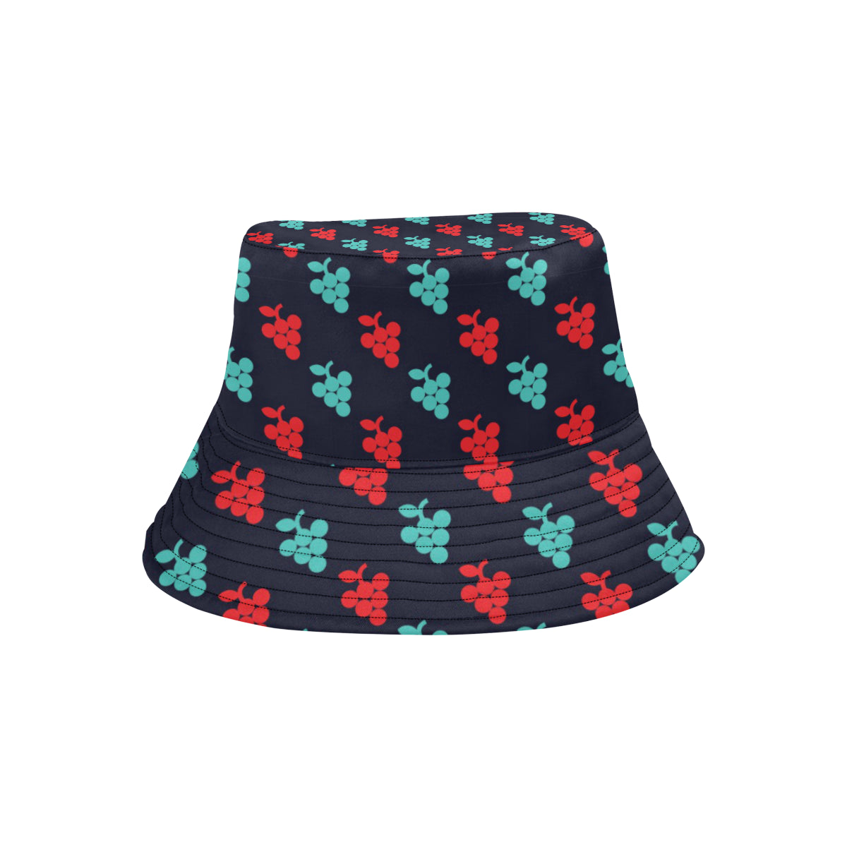 Grape Pattern Print Design GP07 Unisex Bucket Hat