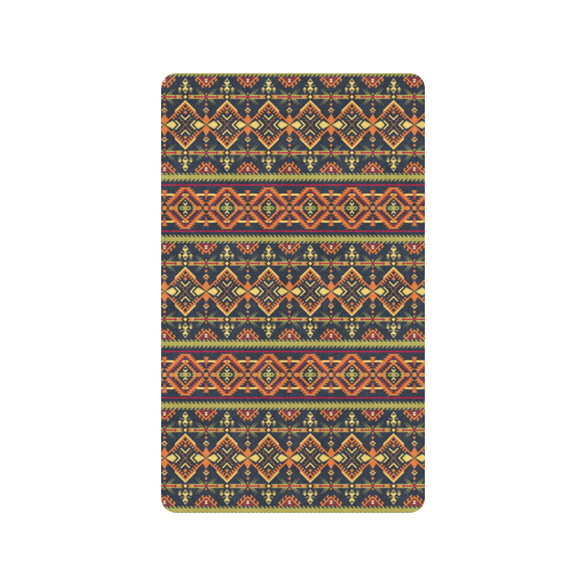 Kente Classic Design African Print Rubber Doormat