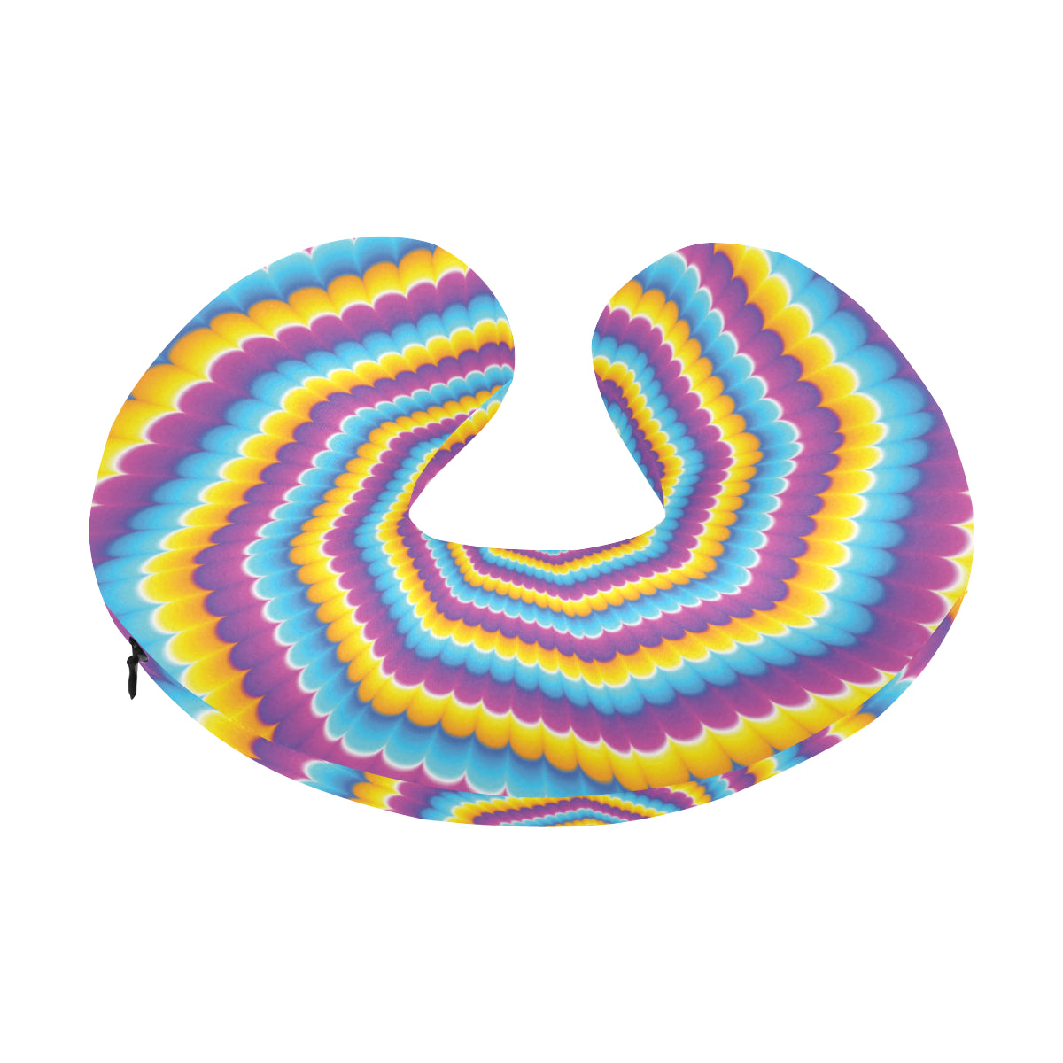 Optical illusion Pattern Print Design A04 U-Shaped Travel Neck Pillow