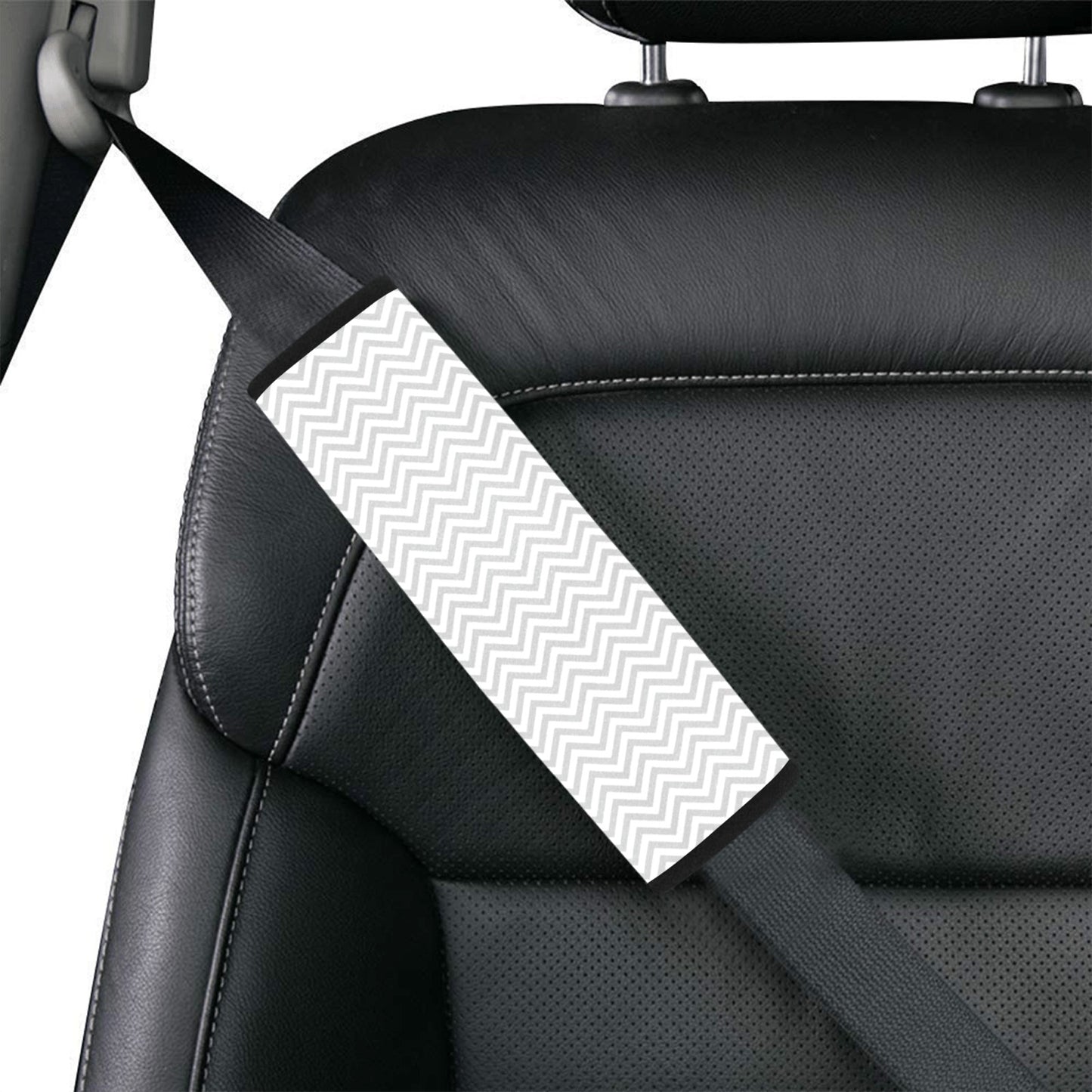 Chevron Print Design LKS401 Car Seat Belt Cover