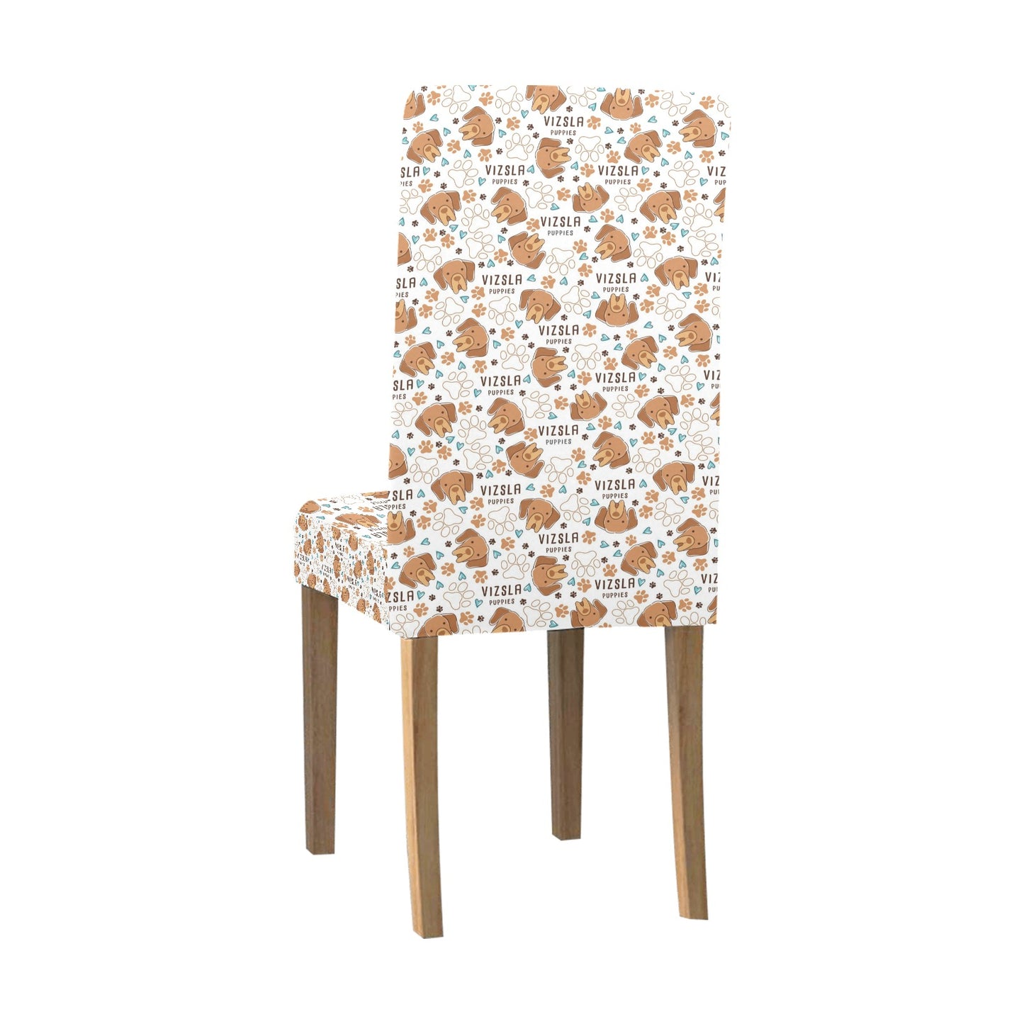 Vizslas Print Design LKS301 Dining Chair Slipcover