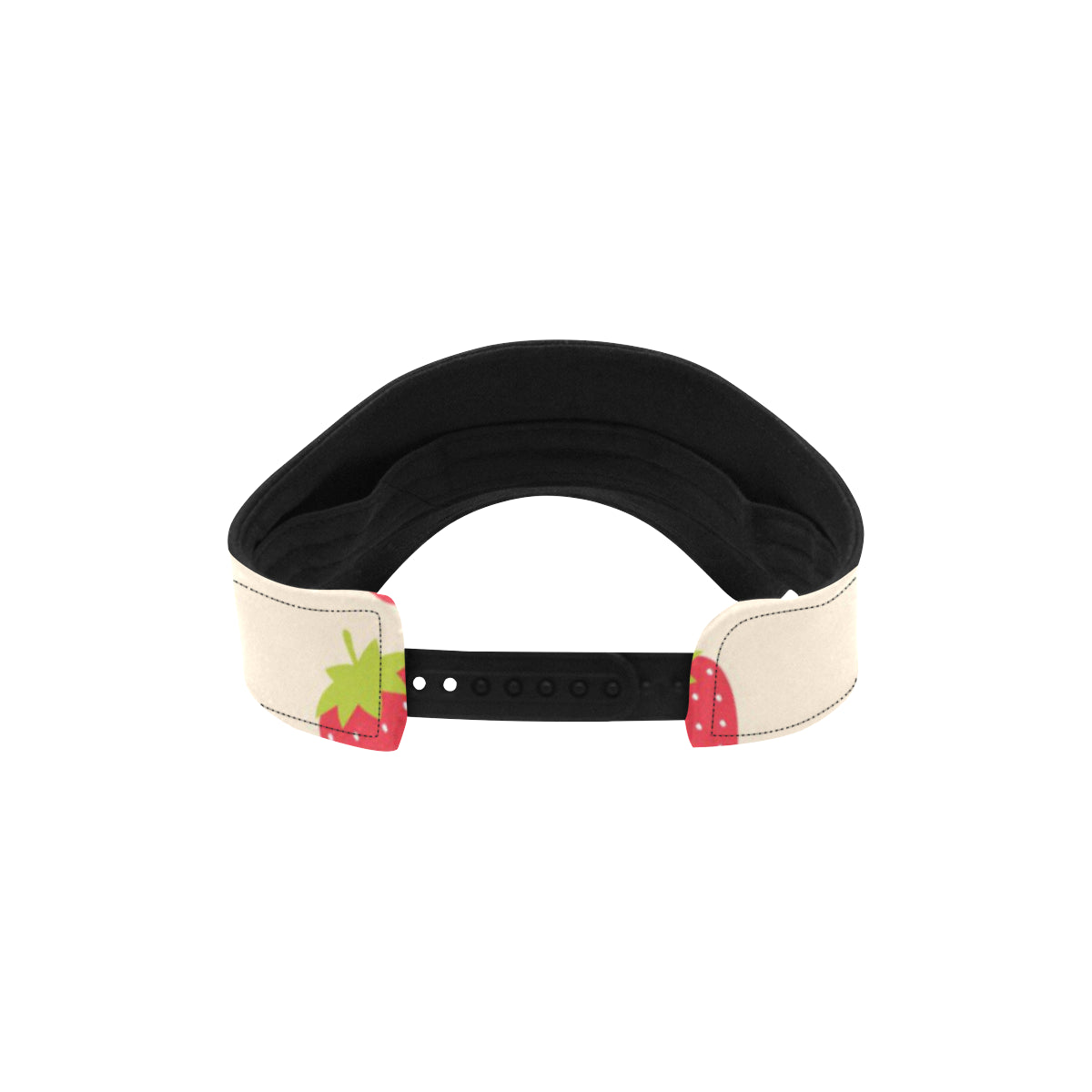 Strawberry Pattern Print Design SB02 Unisex Sun Visor