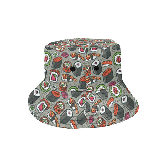 Sushi Print Design LKS301 Unisex Bucket Hat