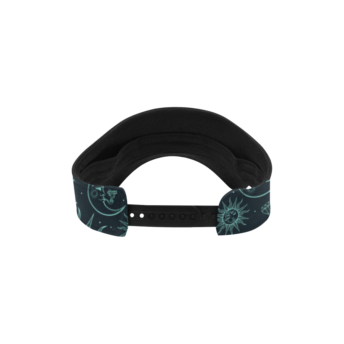 Sun Moon Magic Design Themed Print Unisex Sun Visor
