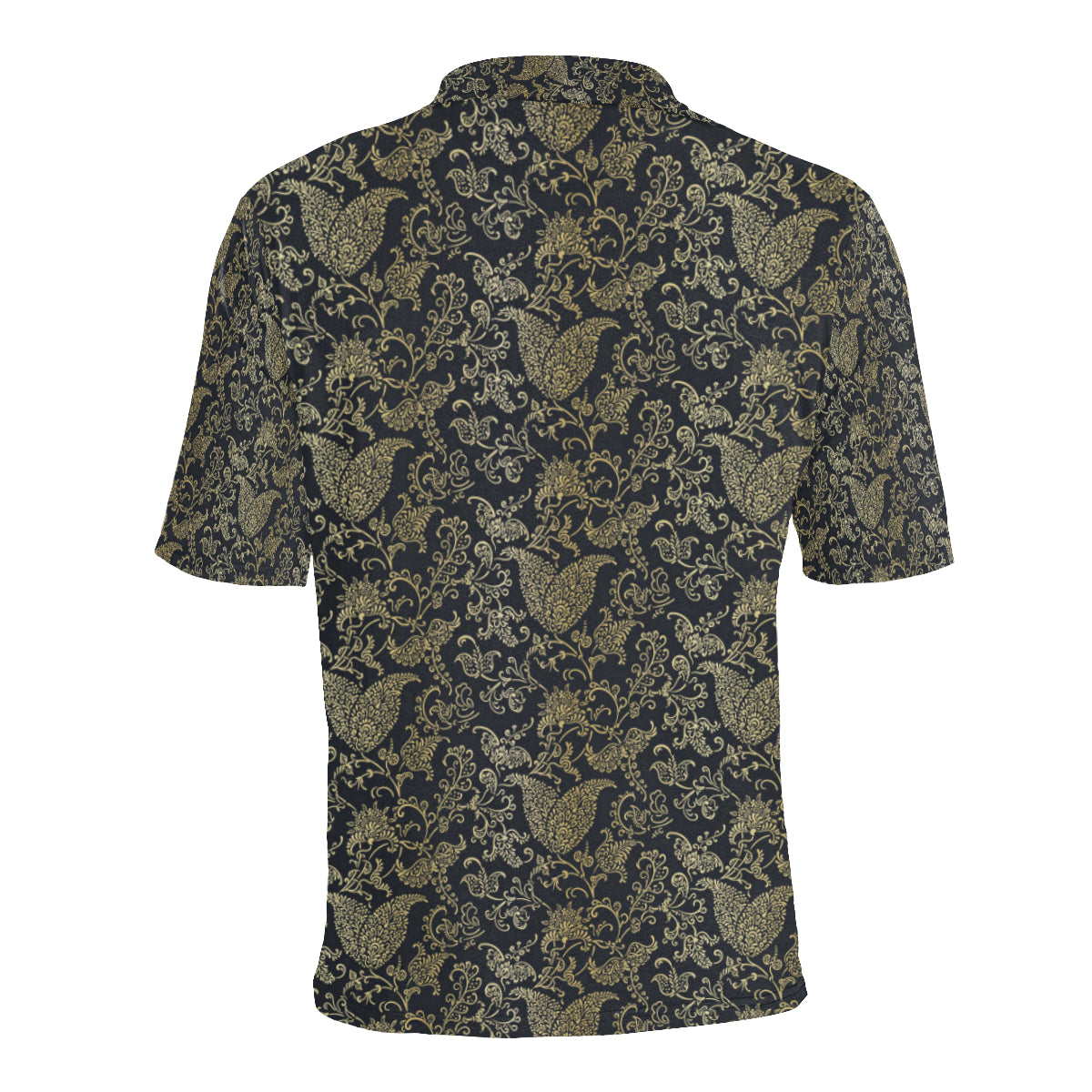 Brocade Pattern Print Design 04 Men Polo Shirt