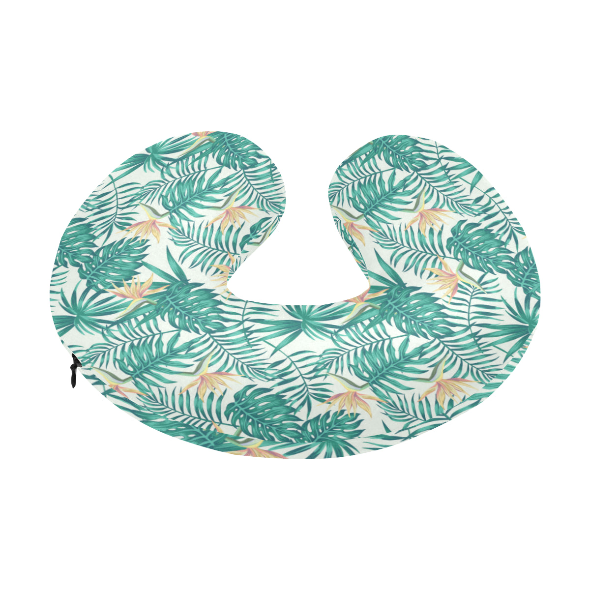 Bird Of Paradise Pattern Print Design 05 U-Shaped Travel Neck Pillow