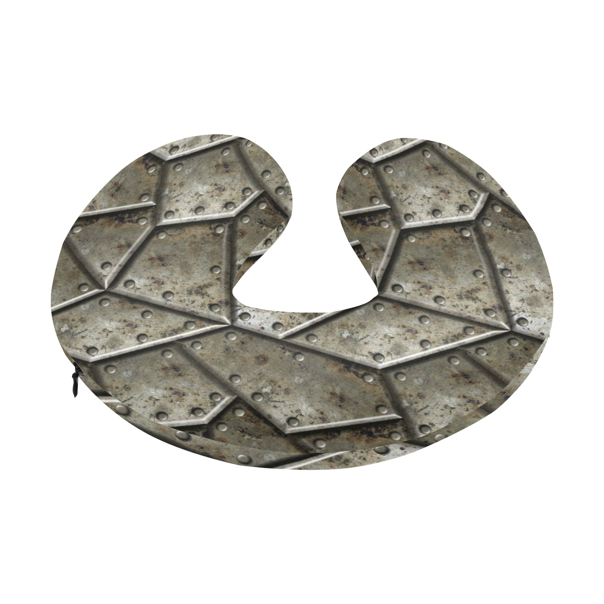 Armor Pattern Print Design 01 U-Shaped Travel Neck Pillow
