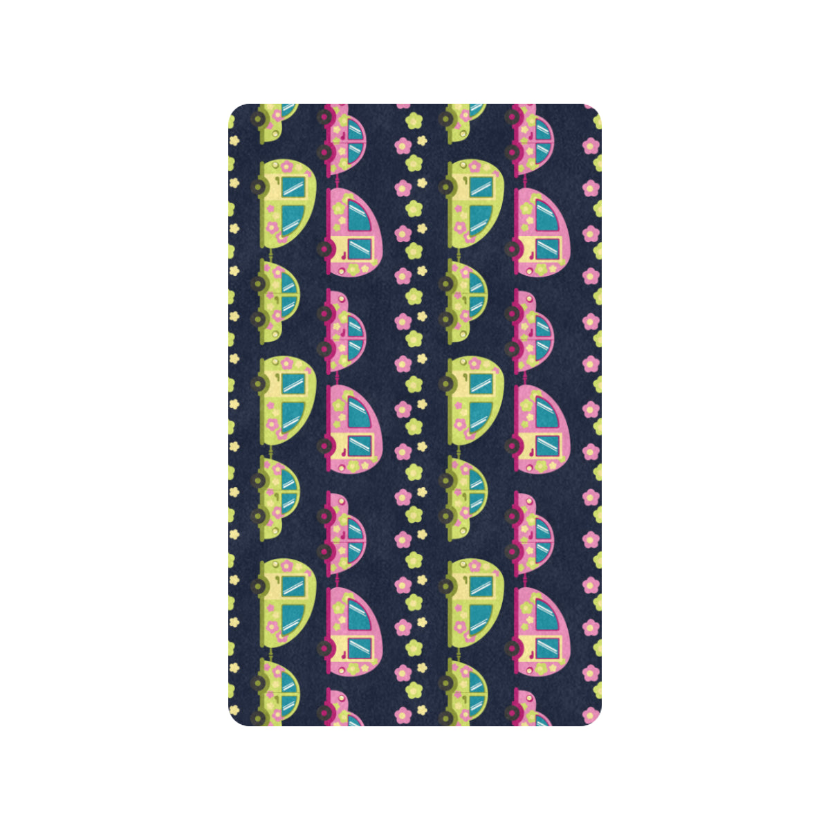 Camper Cute Camping Design No 3 Print Rubber Doormat