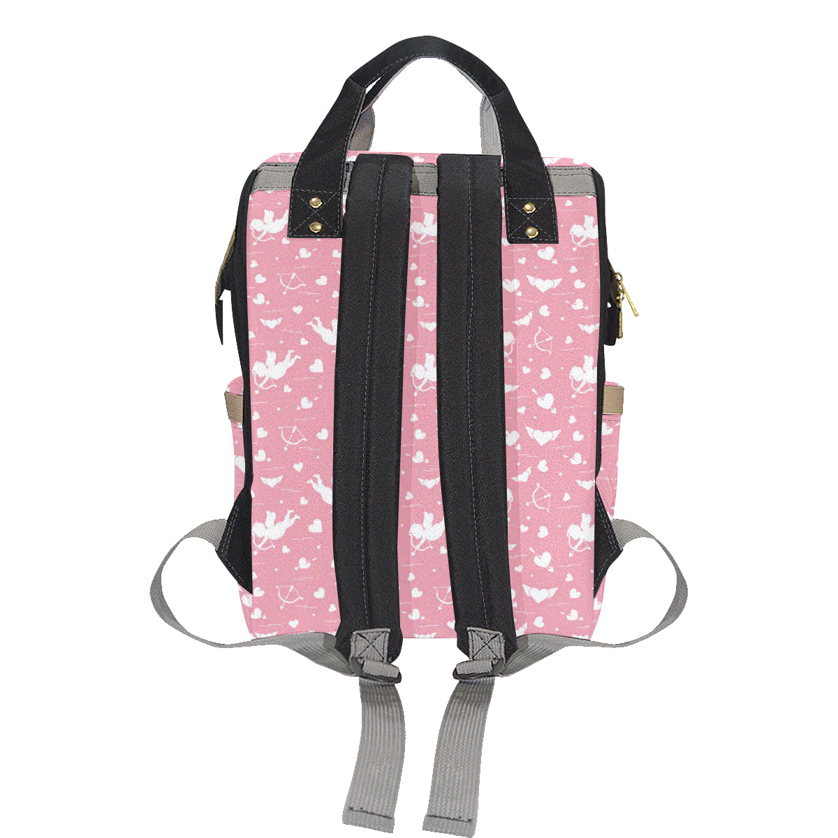 Cupid Pattern Print Design 03 Diaper Bag Backpack