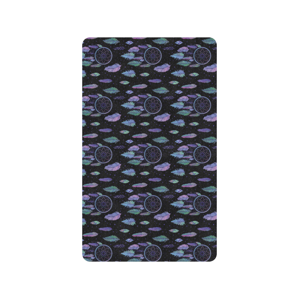 Dream Catcher Tribal Design Rubber Doormat