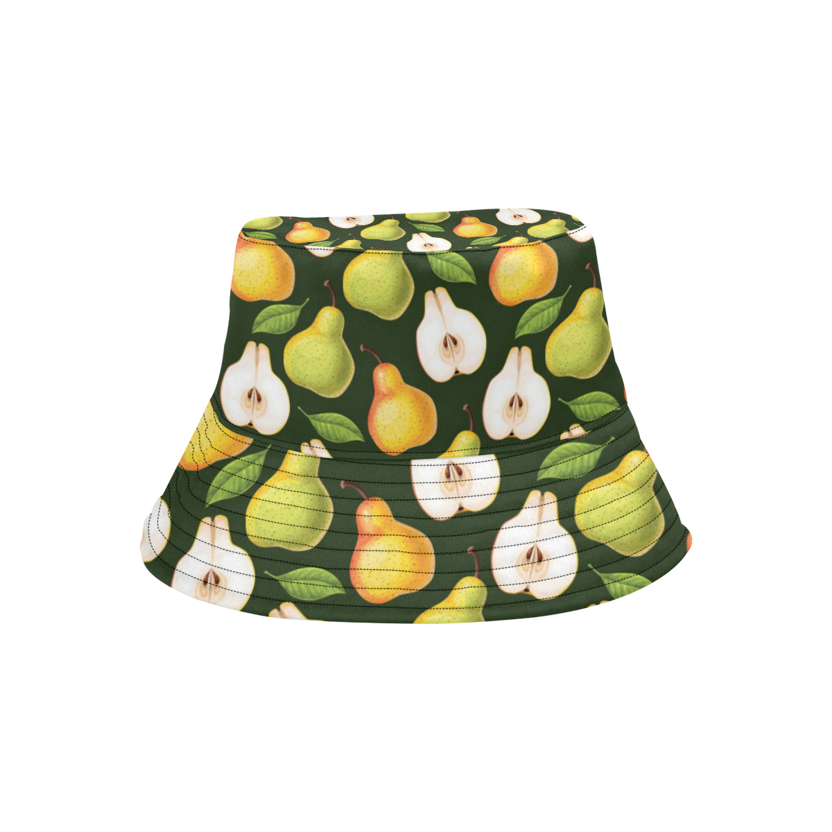 Pear Pattern Print Design PE06 Unisex Bucket Hat