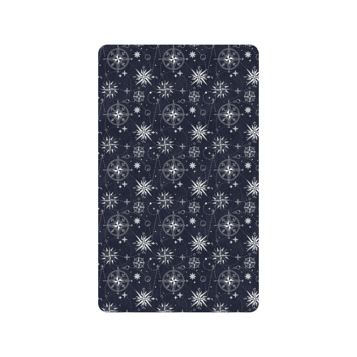 Nautical Sky Design Themed Print Rubber Doormat