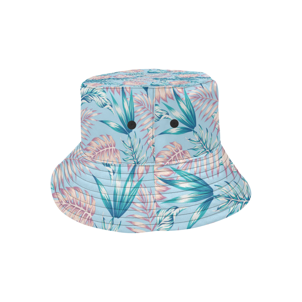 Tropical Flower Pattern Print Design TF01 Unisex Bucket Hat