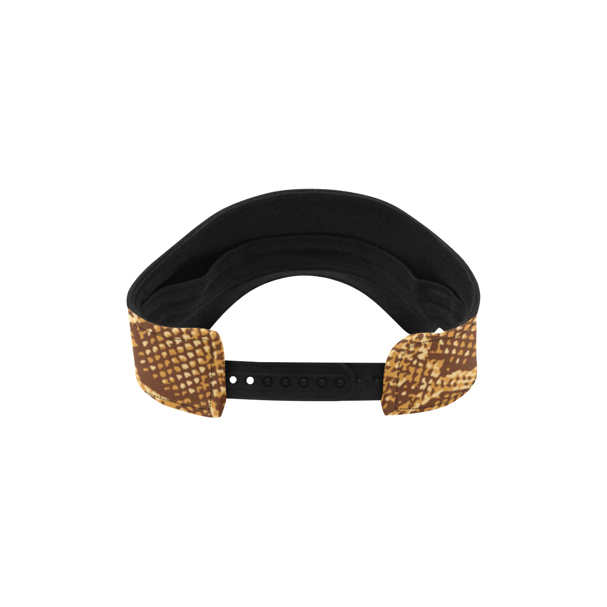 Python Brown Pattern Print Design A03 Unisex Sun Visor