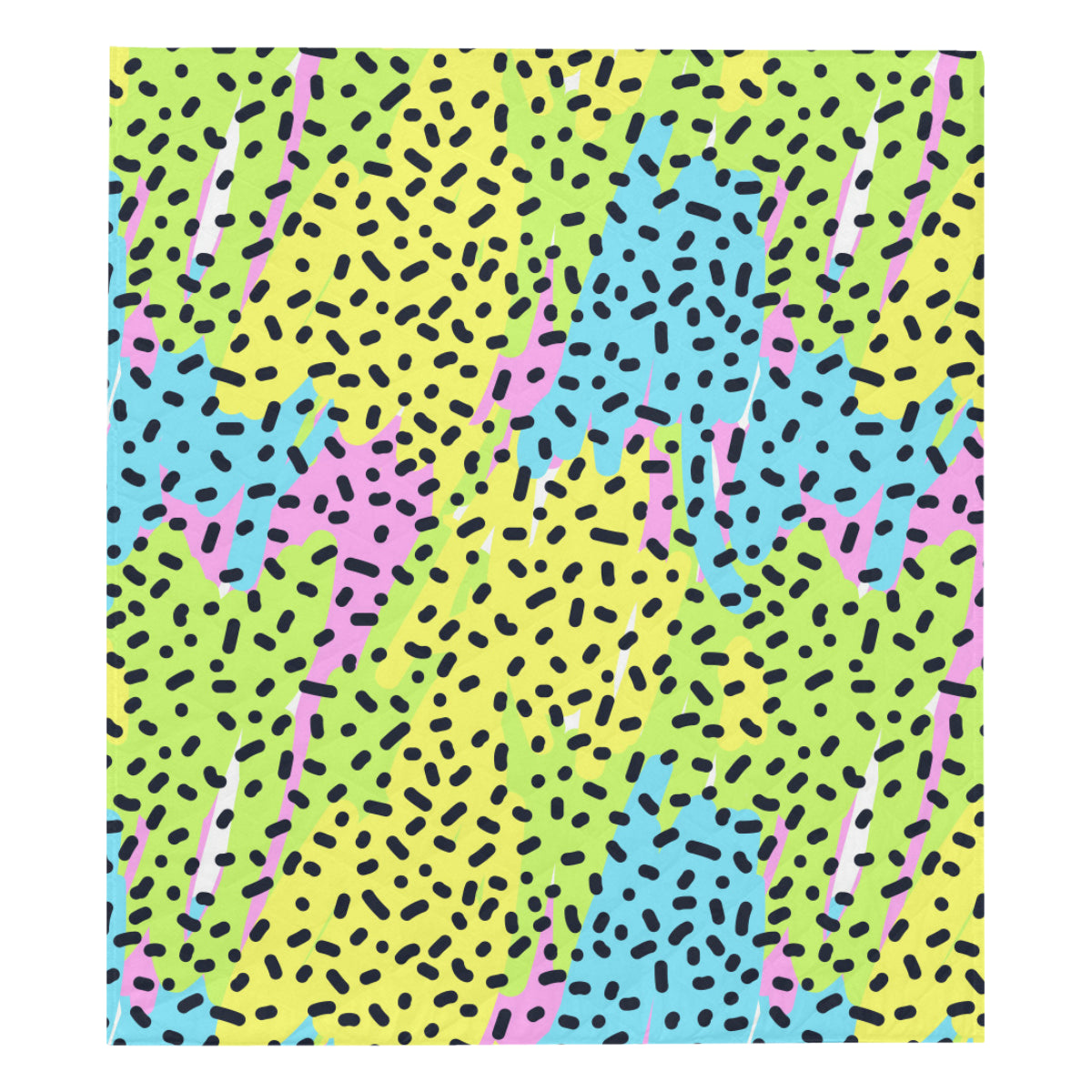 90s Pattern Print Design 2 Premium Quilt