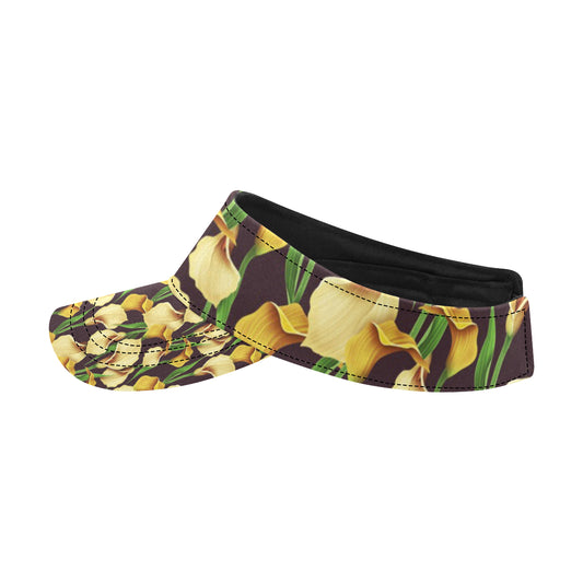 Lily Pattern Print Design LY013 Unisex Sun Visor