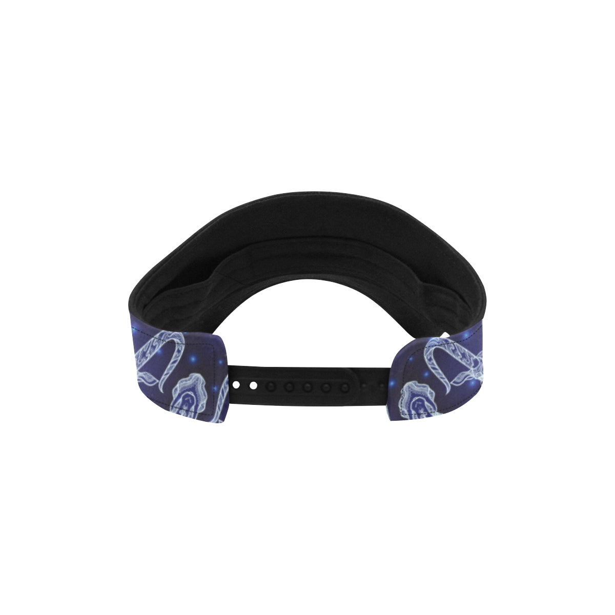 Capricorn Zodiac Pattern Print Design 03 Unisex Sun Visor