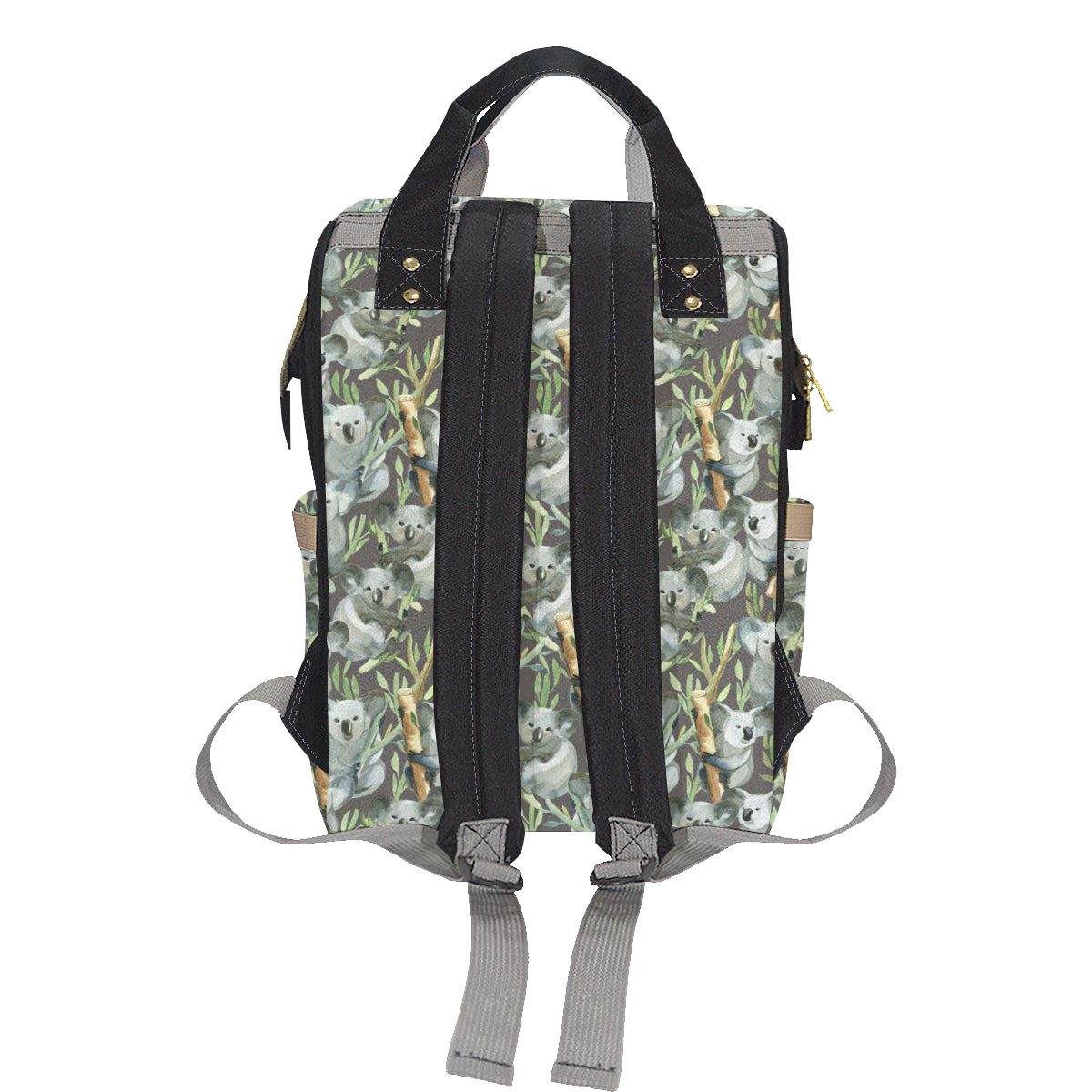 Koala Pattern Design Print Diaper Bag Backpack